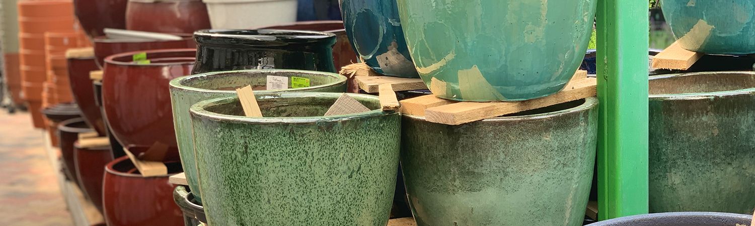 Mooi keramiek voor buiten...